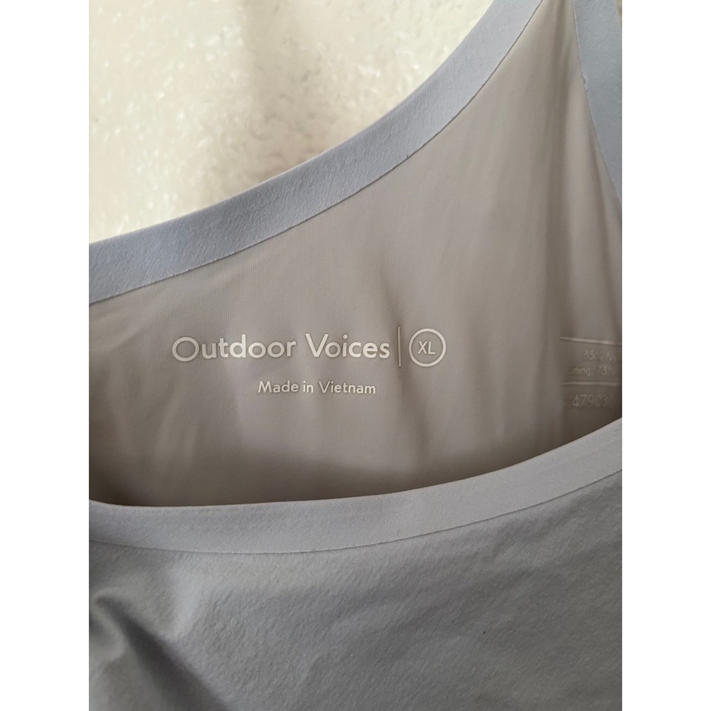 Outdoor Voices The Exercise Dress Grey Active Dress Athleisure Tennis Golf Yoga - Picture 5 of 6